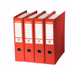 Esselte 624068 classeur à anneaux A4 Rouge - Vue supplémentaire 4
