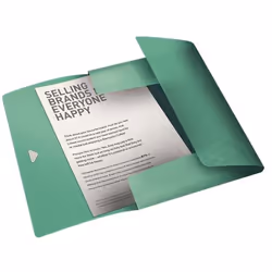 Esselte Cartella Polypropylène (PP) Vert A4