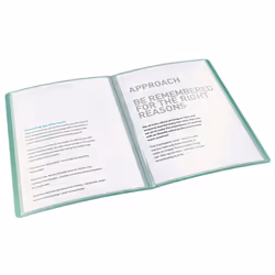 Esselte Album Pres Col Ice Pp 40p Vert