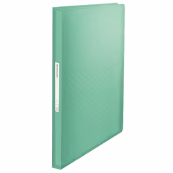 Esselte Portalistino Colour'Ice, Album de présentation, A4, Vert, 160 feuilles, 80 g/m², 233 mm