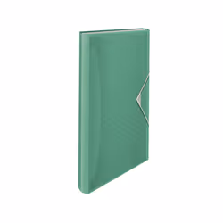 Esselte Farde Projets Col Ice Pp Vert, Porte-documents, Polypropylène (PP), Vert, Elastique, 330 mm, 60 mm