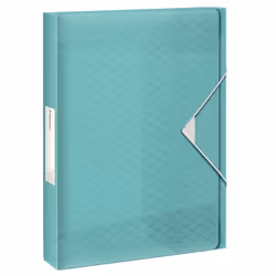 Esselte Boîte Class Col Ice 40mm Bleu, 350 feuilles, Bleu, Polypropylène (PP), A4, 47 mm, 330 mm