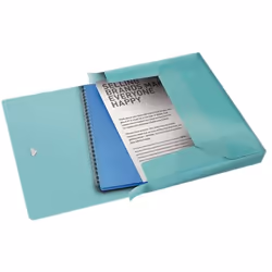 Esselte Boîte Class Col Ice 40mm Bleu