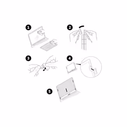 Kensington Filtre de confidentialité Amovible à 2 directions pour Surface Laptop 13.5" - Vue supplémentaire 6