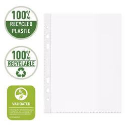 Esselte 627495 protecteur de feuilles 150 x 210 mm (A5) Polypropylène (PP)
