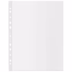 Esselte 627503, 210 x 297 mm (A4), Transparent, Polypropylène (PP), Paysage/portrait, Haut, 237 mm