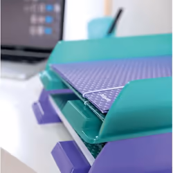 Esselte 628454 bac de rangement de bureau Polystyrène Lavande