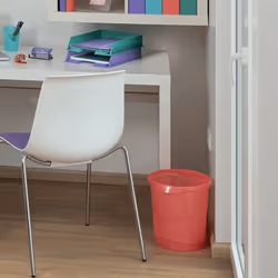 Esselte 628461 poubelle Rond Polystyrène Corail