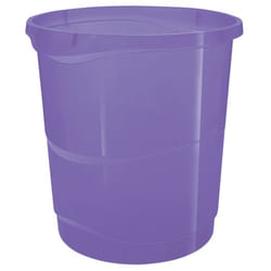 Esselte 628462 poubelle Rond Polystyrène Lavande