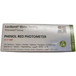 Lovibond - Phenol red photometre pack 100 pieces 511770BT
