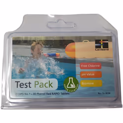 Recharge Pooltester Chlore et pH (2 x 30 pilules) Recharge trousse pastilles CL /pH et BROME / pH. Usage : trousse analyse ma ...