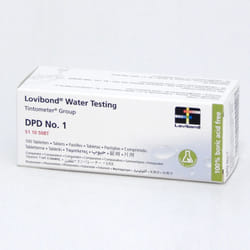Réactif DPD1 (100 pastilles) testeur électronique Scuba - Lovibond
