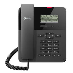 Unify OpenScape Desk Phone CP110 Téléphone analogique Noir