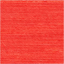 Rico Design 383110.004, Artisanat, Rouge, Coton, 280 m, 50 g, Lavage délicat et fin (30°C)