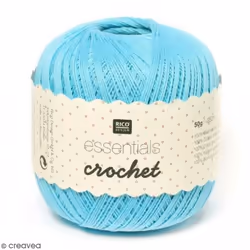 Fil Rico Design - Essentials crochet - 50 gr - 100% coton Pelote de fil en coton pour tricot et crochet de Rico Design: Color ...