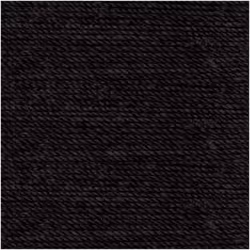 Rico Design 383110.012, Doigté, Moyen, Noir, Coton, 280 m, 50 g