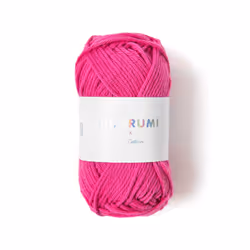 Rico Design Creative Ricorumi dk, DK, Fin, Rose, Coton, 57,5 m, 30 °C