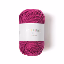 Rico Design Creative Ricorumi dk, DK, Fin, Violet, Coton, 57,5 m, 30 °C