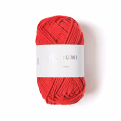 Rico Design Creative Ricorumi dk, DK, Fin, Rouge, Coton, 57,5 m, 30 °C