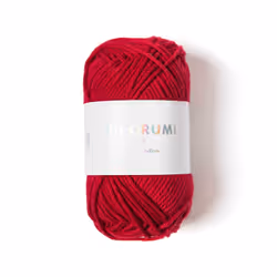 Rico Design Creative Ricorumi dk, DK, Fin, Rouge, Coton, 57,5 m, 30 °C