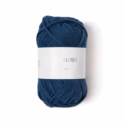 Rico Design Creative Ricorumi dk, DK, Fin, Bleu, Coton, 57,5 m, 30 °C