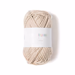 Rico Design Creative Ricorumi dk, DK, Fin, Beige, Coton, 57,5 m, 30 °C