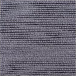 Rico Design Baby Dream dk - A Luxury Touch, DK, Anthracite, 122 m, 30 °C, 50 g