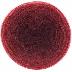 Rico Design Creative Wool Dégradé, Bourgogne, Laine, 800 m, 200 g
