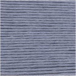 Rico Design Creative Cotton aran, Aran, Léger, Bleu, Coton, 85 m, 60 °C