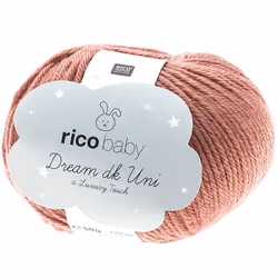 Rico Design Baby Dream dk uni - A Luxury Touch, Bébé, Léger, Violet, Acrylique/Polyamide, 115 m, 30 °C
