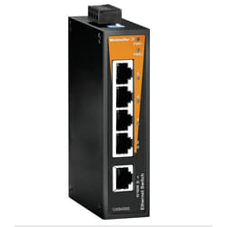 Weidmüller IE-SW-BL05-5TX Non-géré Fast Ethernet (10/100) Noir