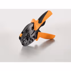 Weidmüller PZ 6 ROTO L Pince à sertir Noir, Orange