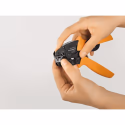 Weidmüller PZ 6 ROTO L Pince à sertir Noir, Orange