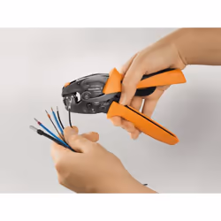 Weidmüller PZ 6 ROTO L Pince à sertir Noir, Orange - Vue supplémentaire 5