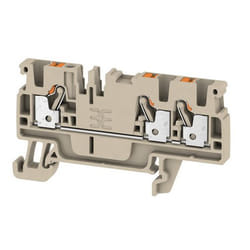 Weidmüller A3C 2.5 bornier Beige