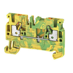Weidmüller A2C 2.5 PE bornier Vert, Jaune