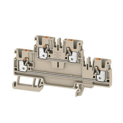 Weidmüller A2T 2.5 bornier Beige