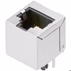 Bôitier femelle RJ45 Weidmüller RJ45C6 R1V 3.2N4N TY 2634590000 RJ45 embase femelle verticale argent noir 1 pc(s)