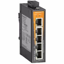 Weidmüller IE-SW-EL05-5TX, Géré, Fast Ethernet (10/100), Full duplex