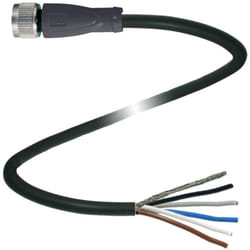 Pepperl+fuchs - 240004-100028 Connecteur confectionné pour capteurs/actionneurs 5 m Nombre de pôles: 5 1 pc(s)
