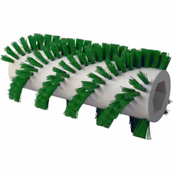 Brosse spirale en nylon vert pour le nettoyage tout terrain et des terrasses. Convient également pour le rehaussement et le p ...