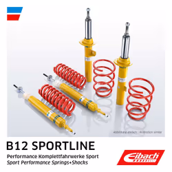 Kit de suspension, ressorts, amortisseurs EIBACH B12 Sportline EIBACH E95-22-003-01-22