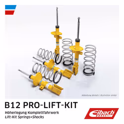 Kit de suspension, ressorts, amortisseurs EIBACH B12 Pro-Lift-Kit EIBACH E93-26-003-01-22