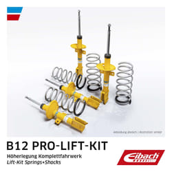 Kit de suspension, ressorts, amortisseurs EIBACH B12 Pro-Lift-Kit EIBACH E93-26-003-01-22