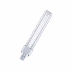 Osram Dulux S, 9 W, G23, T12, 10000 h, 600 lm, Blanc chaud