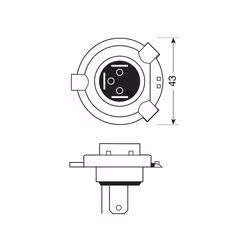 Lampa OA9003L Ampoule électrique pour voiture