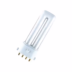 Osram Dulux S/E, 9 W, 2G7, T12, 20000 h, 600 lm, Blanc chaud