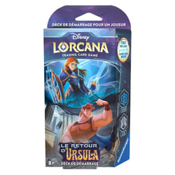 Ravensburger Disney Lorcana Jcc : Le Retour D’ursula - Deck De Démarrage Anna