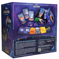 Ravensburger Disney Lorcana TCG Le retour d'Ursula Jeu de Cartes à Collectionner JCC Trove pack Trésor des Illumineurs dès 8 ans