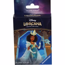 Ravensburger Disney Lorcana TCG: Shimmering Skies Tiana, Protège-carte, Multicolore, 65 pièce(s)